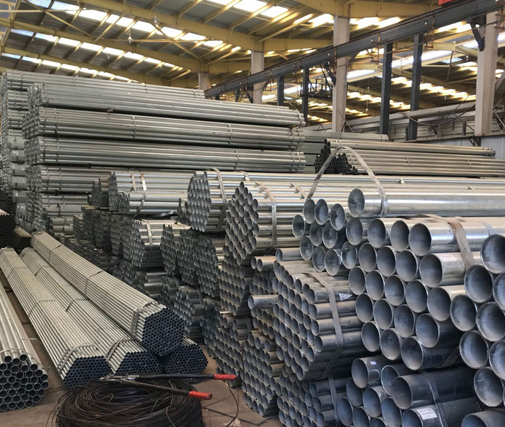 奉节q235b热镀锌带钢管